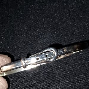 Solid .925 Silver Mexican Adjustable Belt Bracelet